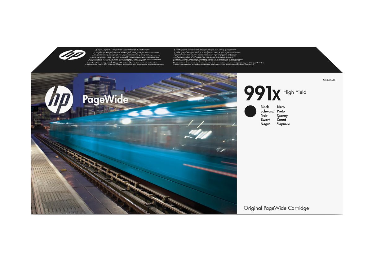 HP Originele 991X zwarte high-capacity PageWide cartridge