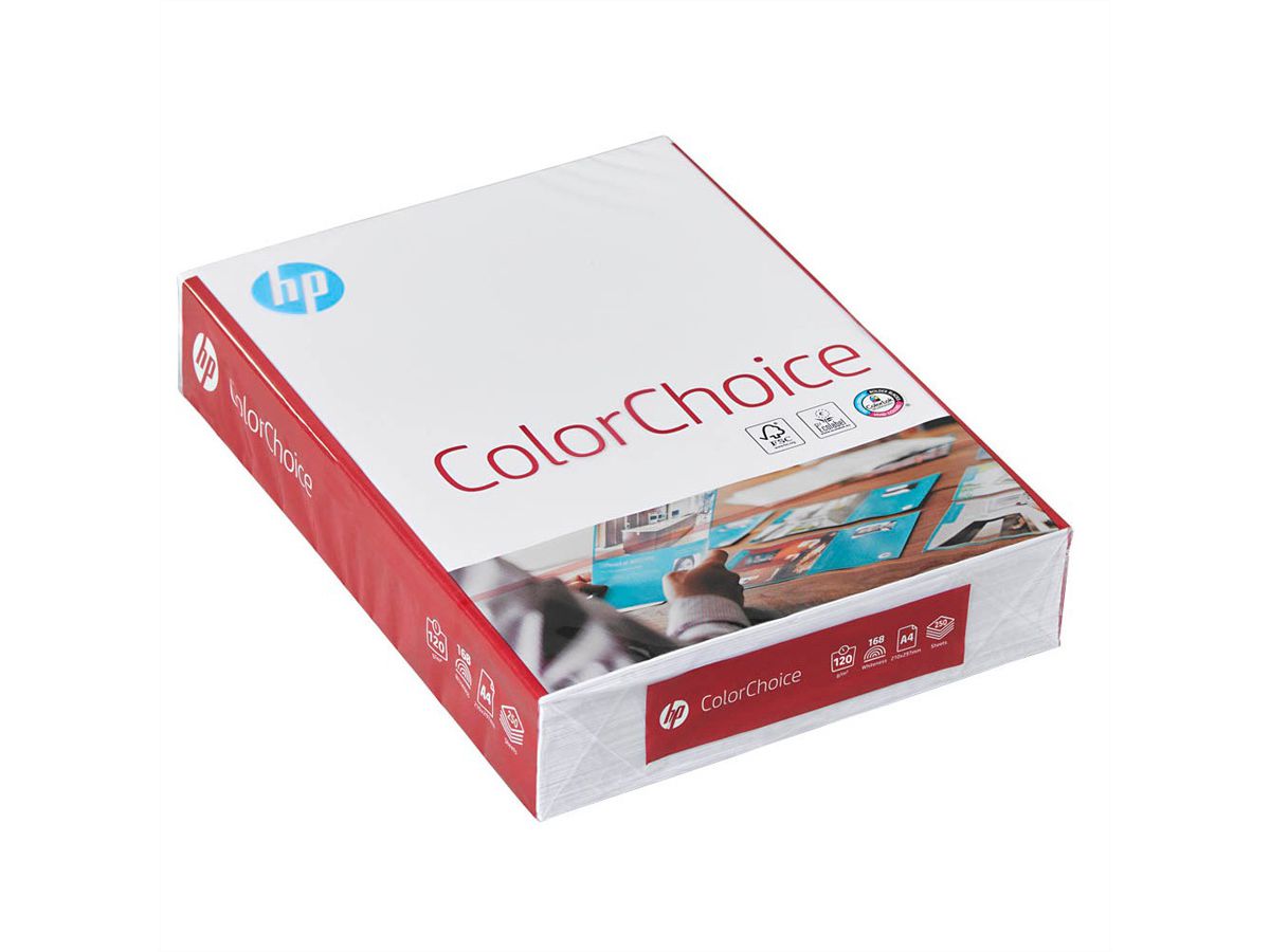 CHP753, HP ColorChoice laserpapier, DIN A4, 250 vel, 120 g/m²