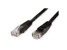 VALUE UTP Patch Cord, Cat.6 (Class E), black, 1.5 m