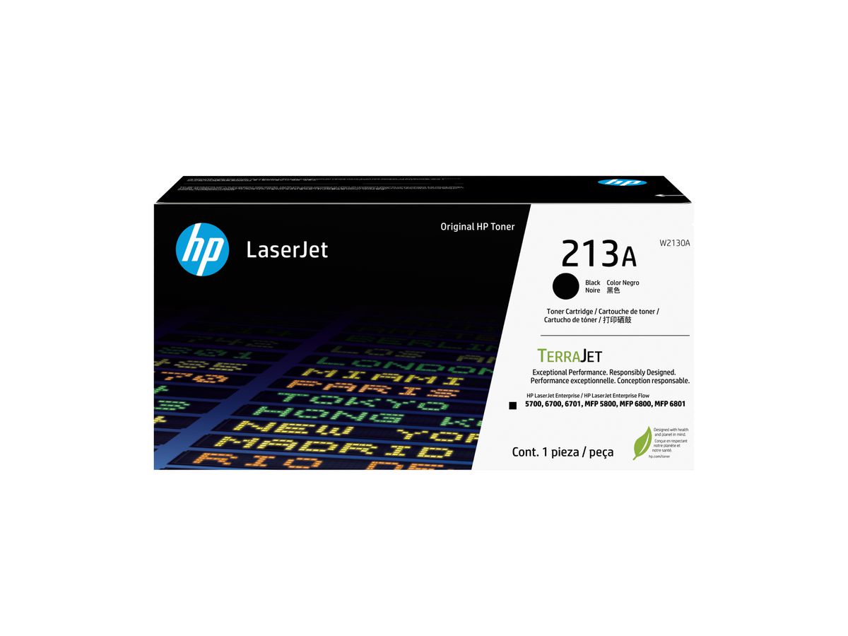 HP 213A originele LaserJet-tonercartridge, zwart