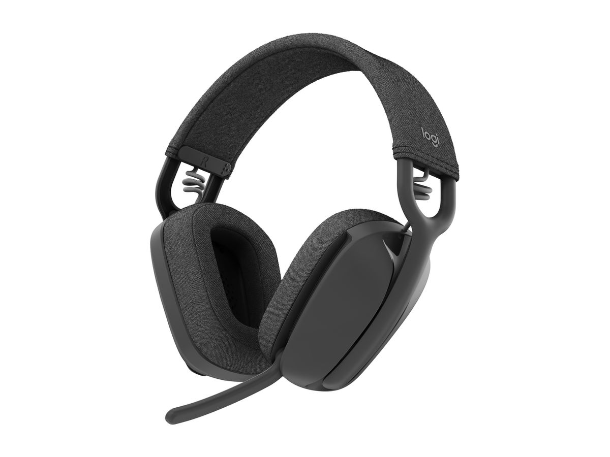Logitech Zone Vibe 100 Headset Draadloos Hoofdband Oproepen/muziek Bluetooth Grafiet