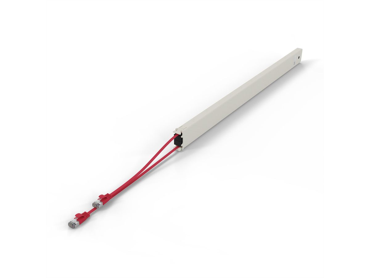 patchbox.one Kassette 46RU STP rot Cat.6a 2,5m