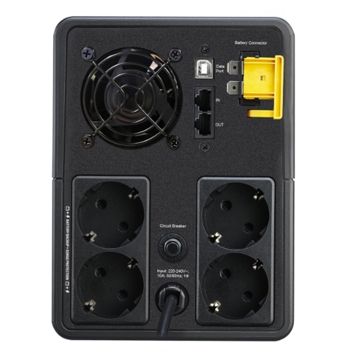 APC Back-UPS BX2200MI-GR, veiligheidscontact