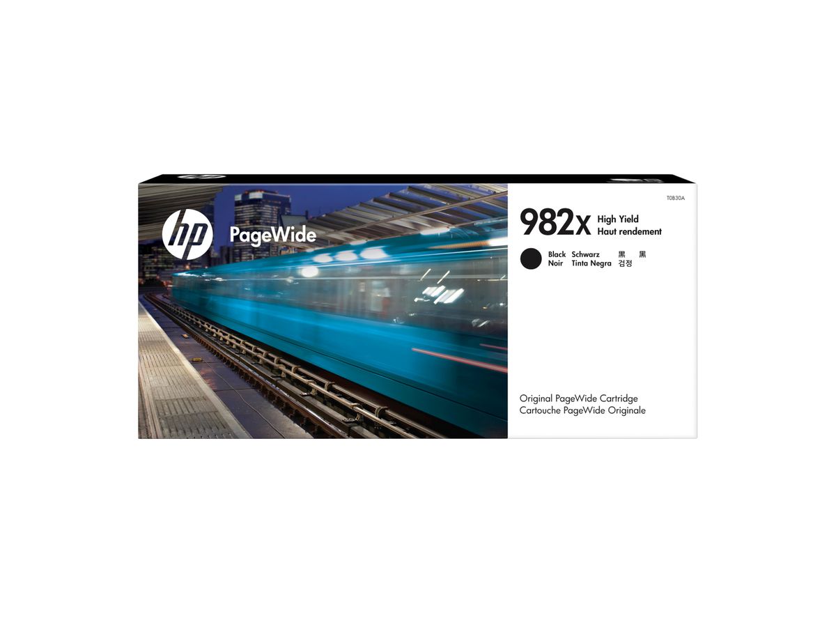 HP Originele 982X zwarte high-capacity PageWide cartridge
