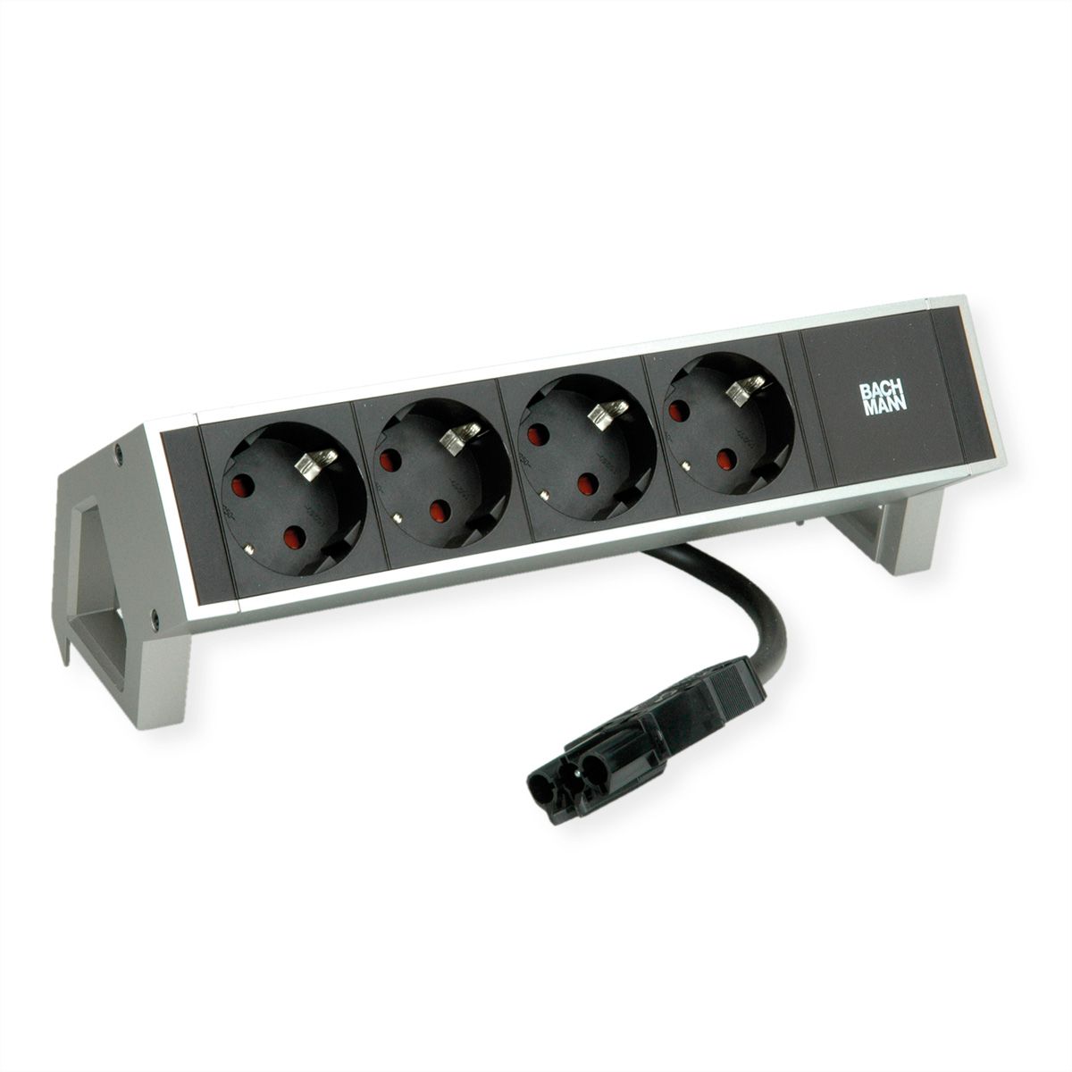 BACHMANN DESK2 4x geaard stopcontact