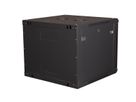 VALUE 19-Zoll Wandgehäuse 9HE, 600x600mm schwarz, Bausatz
