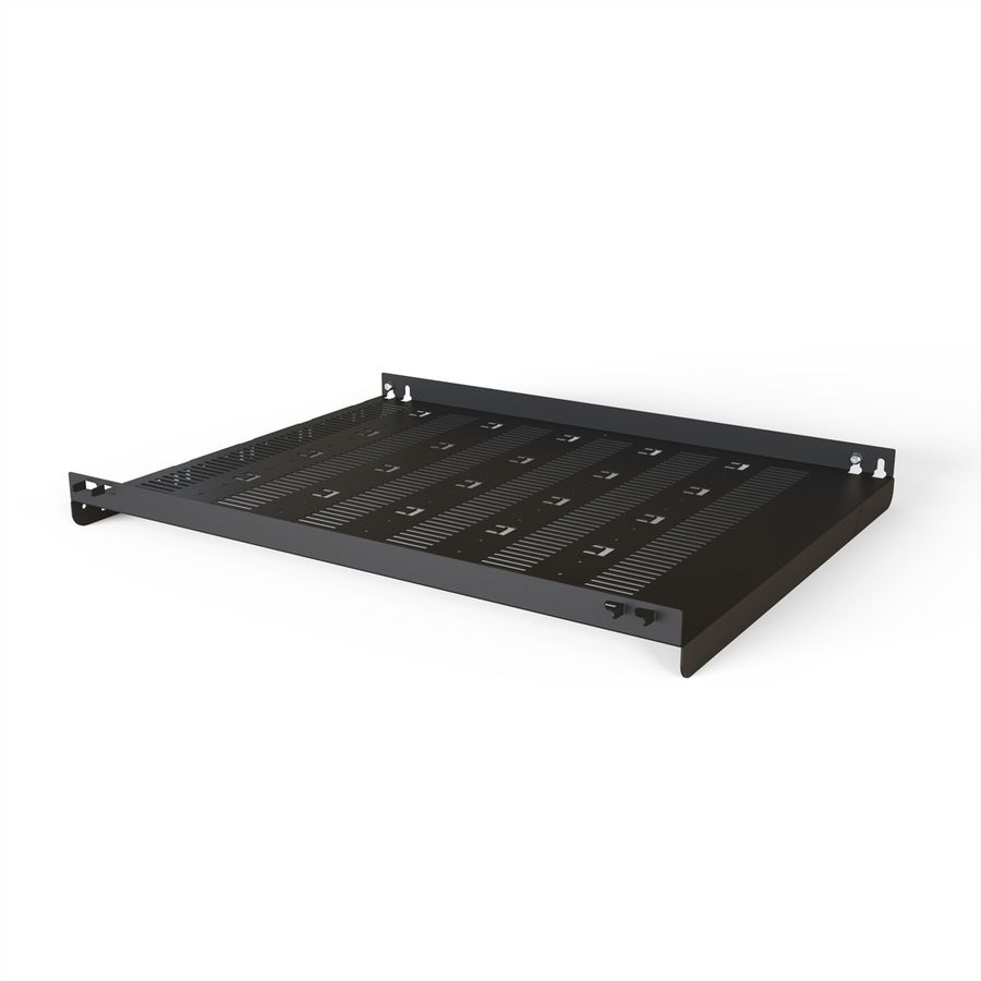 SCHROFF Varistar 19'' Legbord, stationair, 75 kg, RAL 7021, 600W 800D