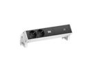 BACHMANN DESK2 2xprotective contact USB C, USB Charger 60W 0.2m GST18 white