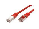 ROLINE S/FTP Patch Cord Cat.5e (Class D), red, 2 m