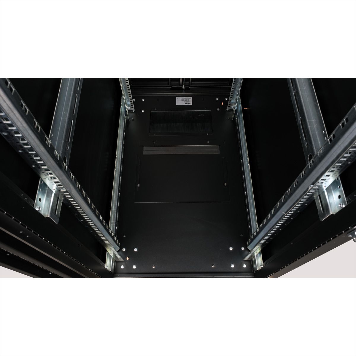 ROLINE 19-inch server rack Pro 42 U, 600x1000 WxD black Perspex