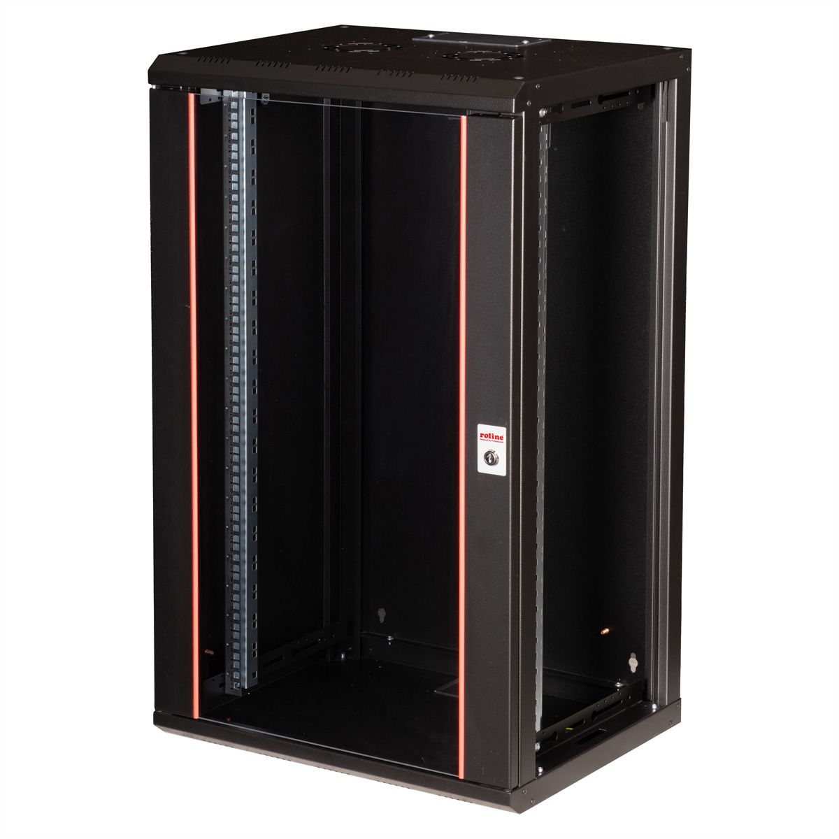 ROLINE 19-inch wall-mounted housing Pro 20 U, 600x450 WxD black