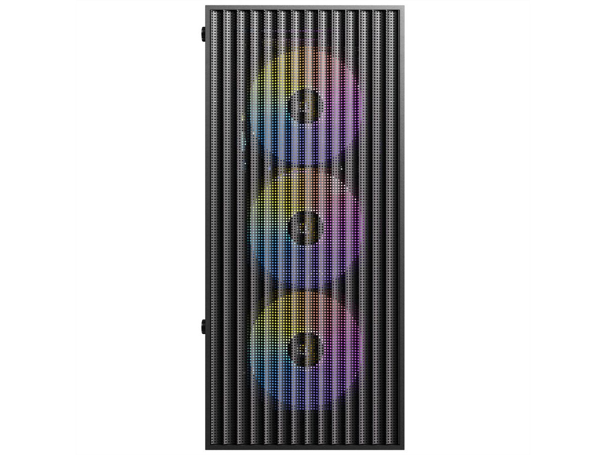 ANTEC AX27 RGB Elite PC case Midi Tower Gaming ATX, black