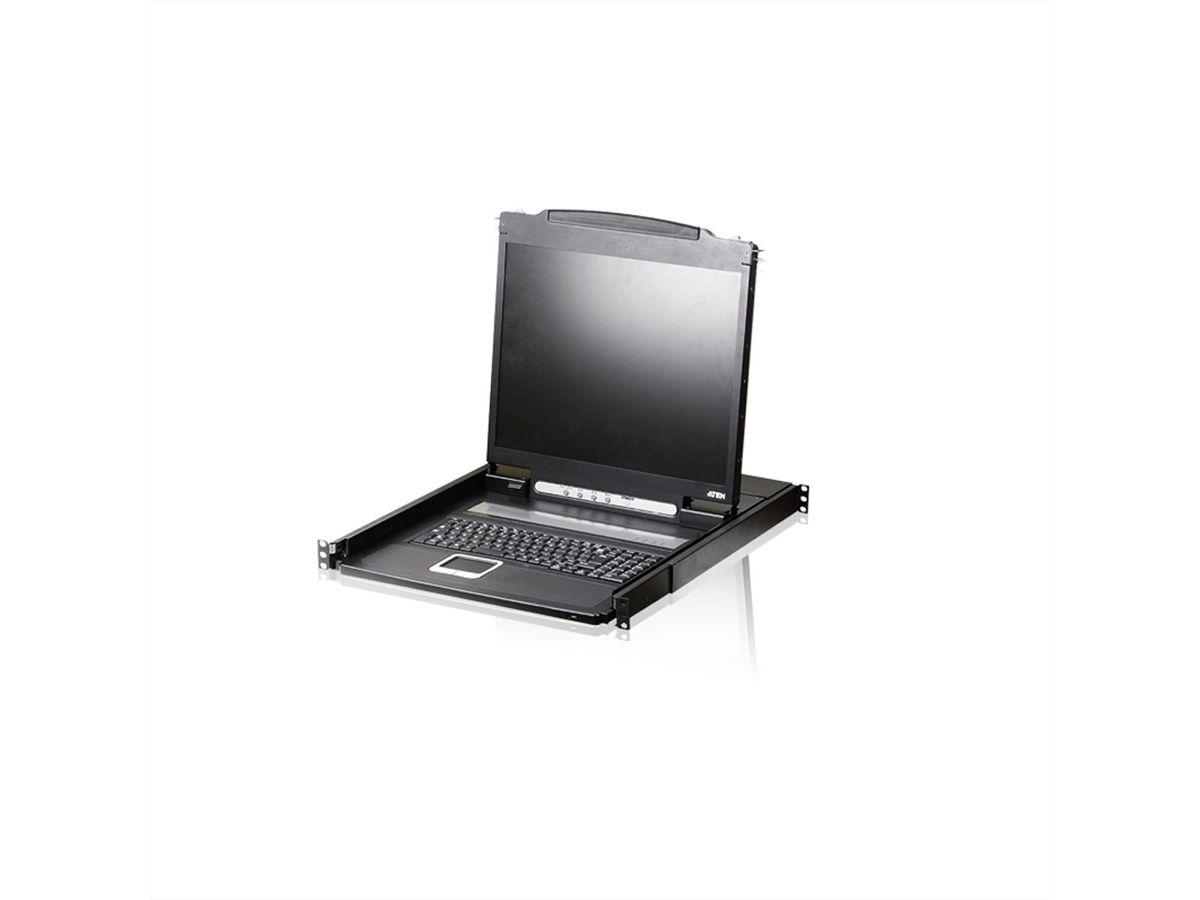 ATEN CL1000N KVM-Konsole, 19" LCD, VGA, PS/2, FR-Layout