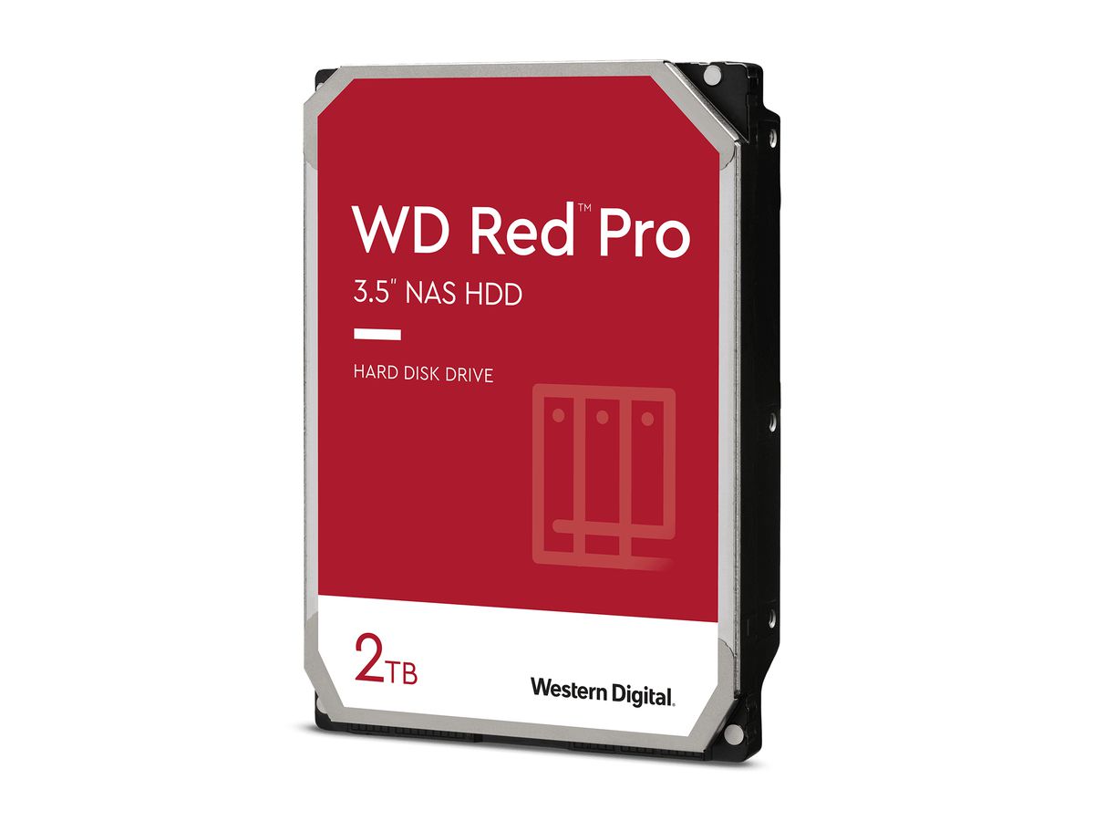 Western Digital Red Pro internal hard drive 2 TB 7200 RPM 64 MB 3.5" Serial ATA III