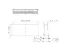 METZ CONNECT Keystone AP behuizing 12 poort zuiver wit RAL9010