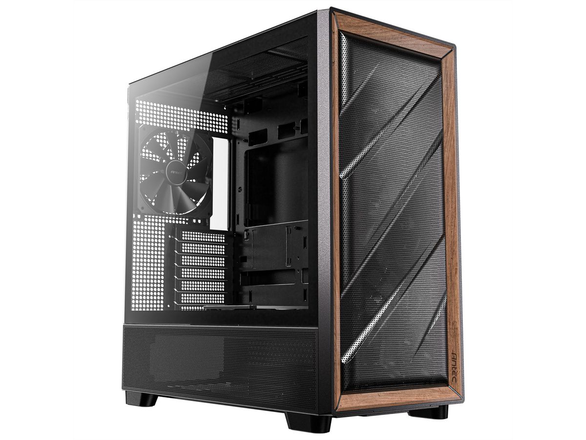 ANTEC FLUX PC case Midi Tower Gaming ATX, black