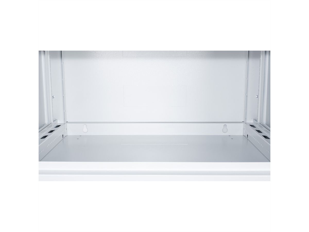 ROLINE 19" Wall Cabinet Basic Plus 6U, 600x450 BxT grey