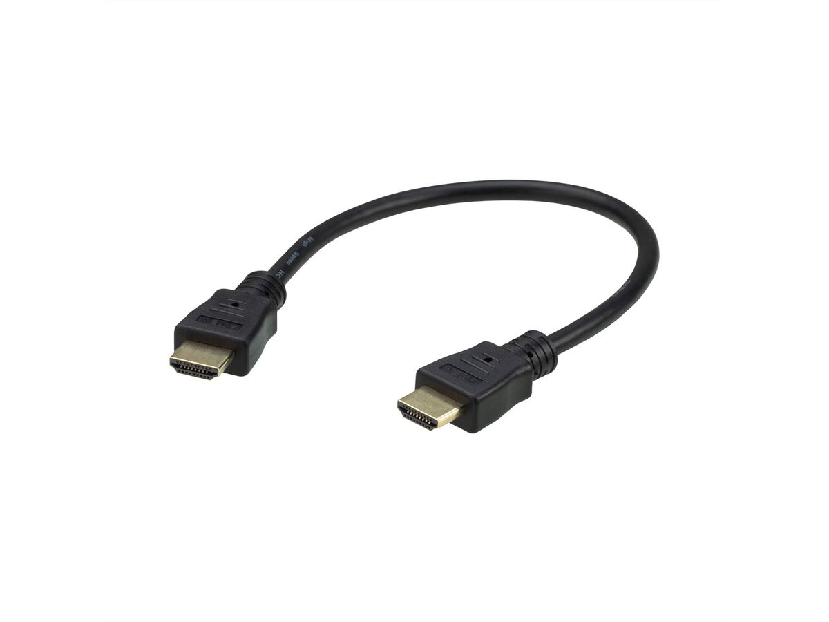 ATEN 2L-7DA3H Highspeed HDMI Kabel, schwarz, 0,3 m