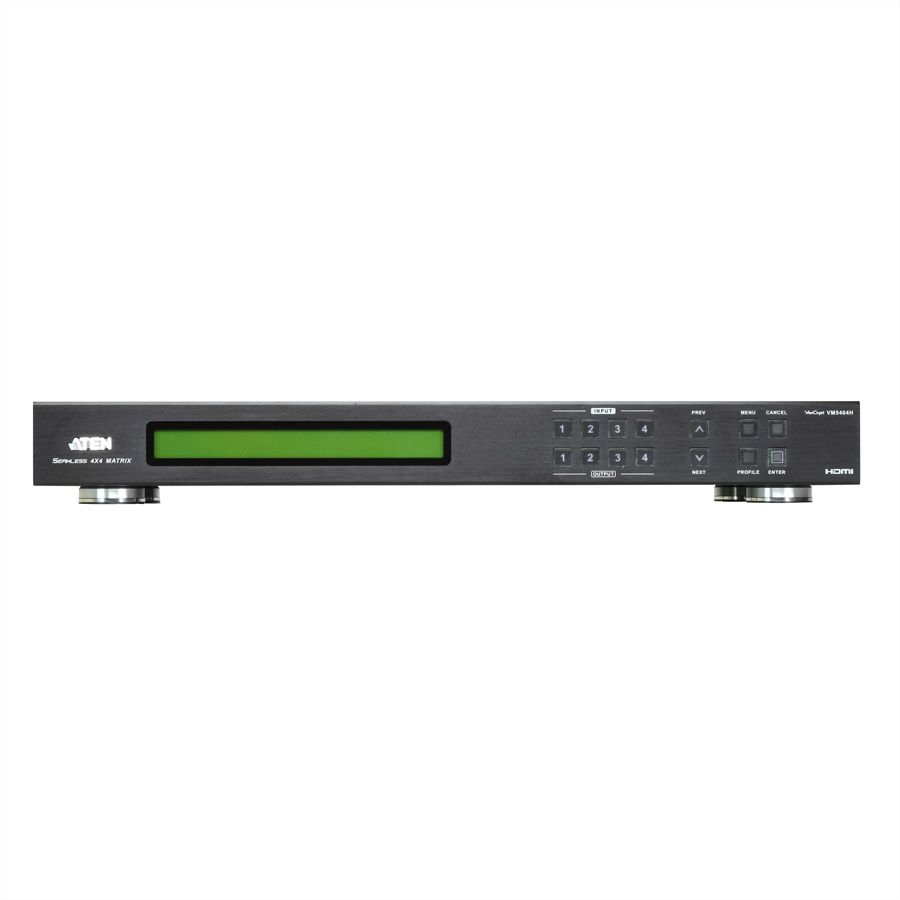 ATEN VM5404H 4x4-HDMI-Matrix-Switch mit Skalierfunktion
