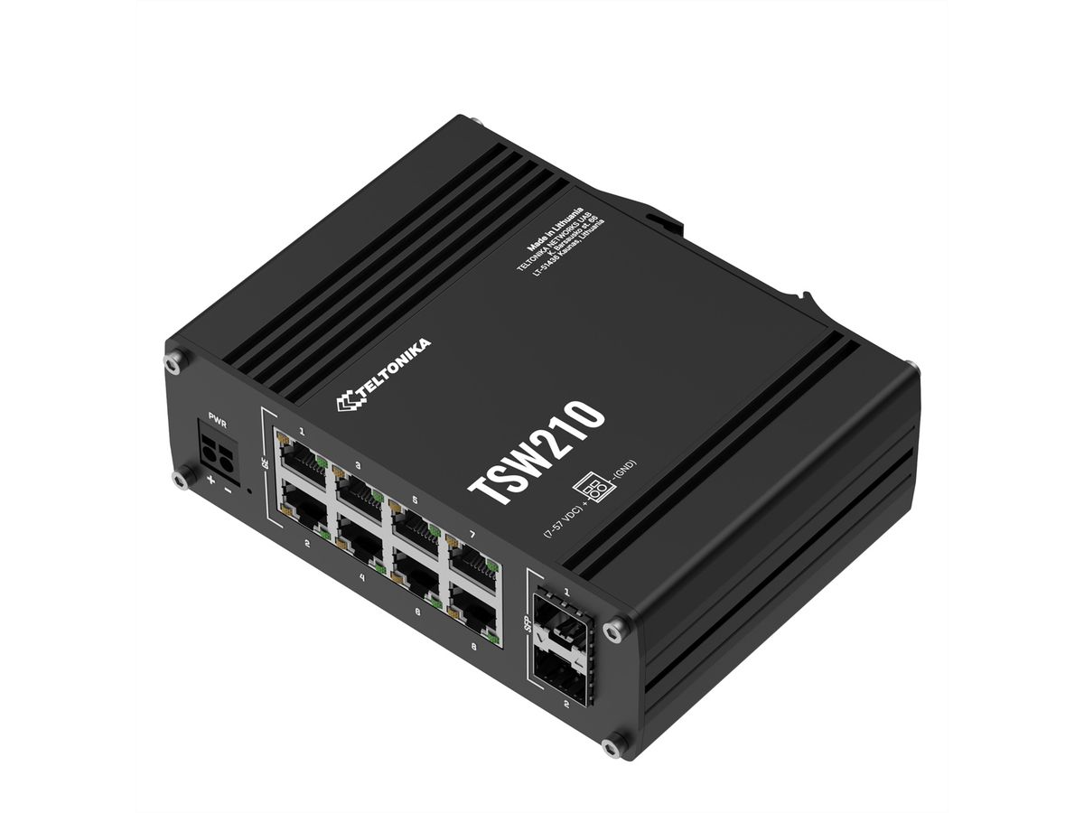 TELTONIKA TSW210 Switch Unmanaged Gigabit SFP