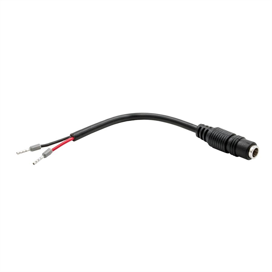 EXSYS EX-K1110 DC Jack cable for connect to the Terminal Block, black