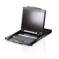 ATEN CL5816N 48cm LCD KVM Switch USB-PS/2, VGA, 16 Port, CH-Layout