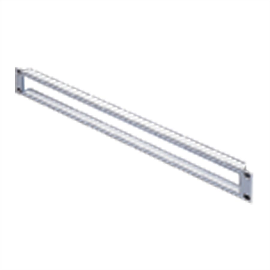 SCHROFF 19" Cable Ducting, 2 U, 1.5 mm, St,  RAL 7035