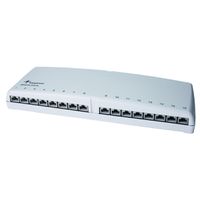 TELEGÄRTNER Mini Distributor MPD16 K Cat.6A, alpine white, CU-MD MPD16 C6A LSA s