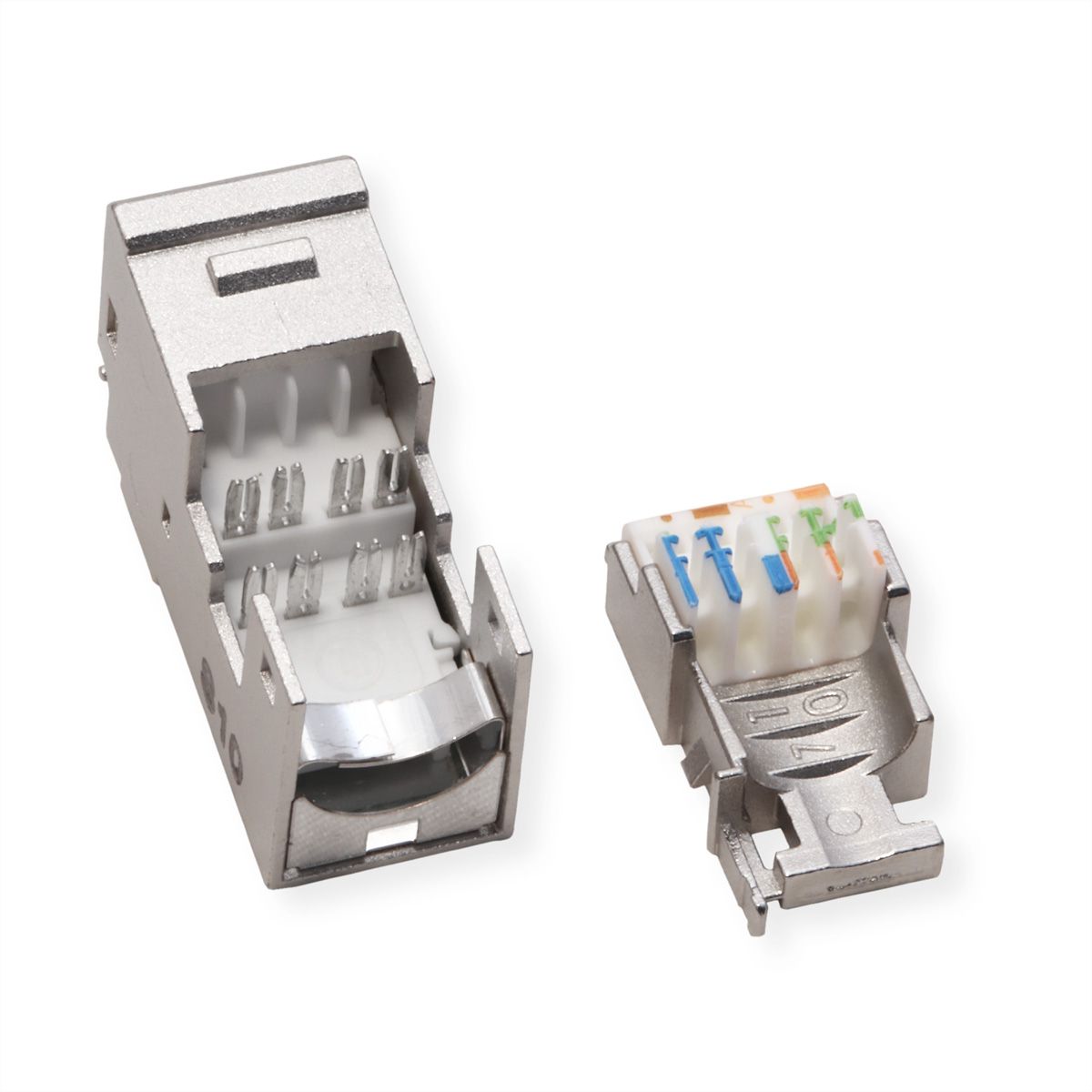 METZ CONNECT E-DAT Module Cat.6A (Class EA), Kabelmontage zonder gereedschap
