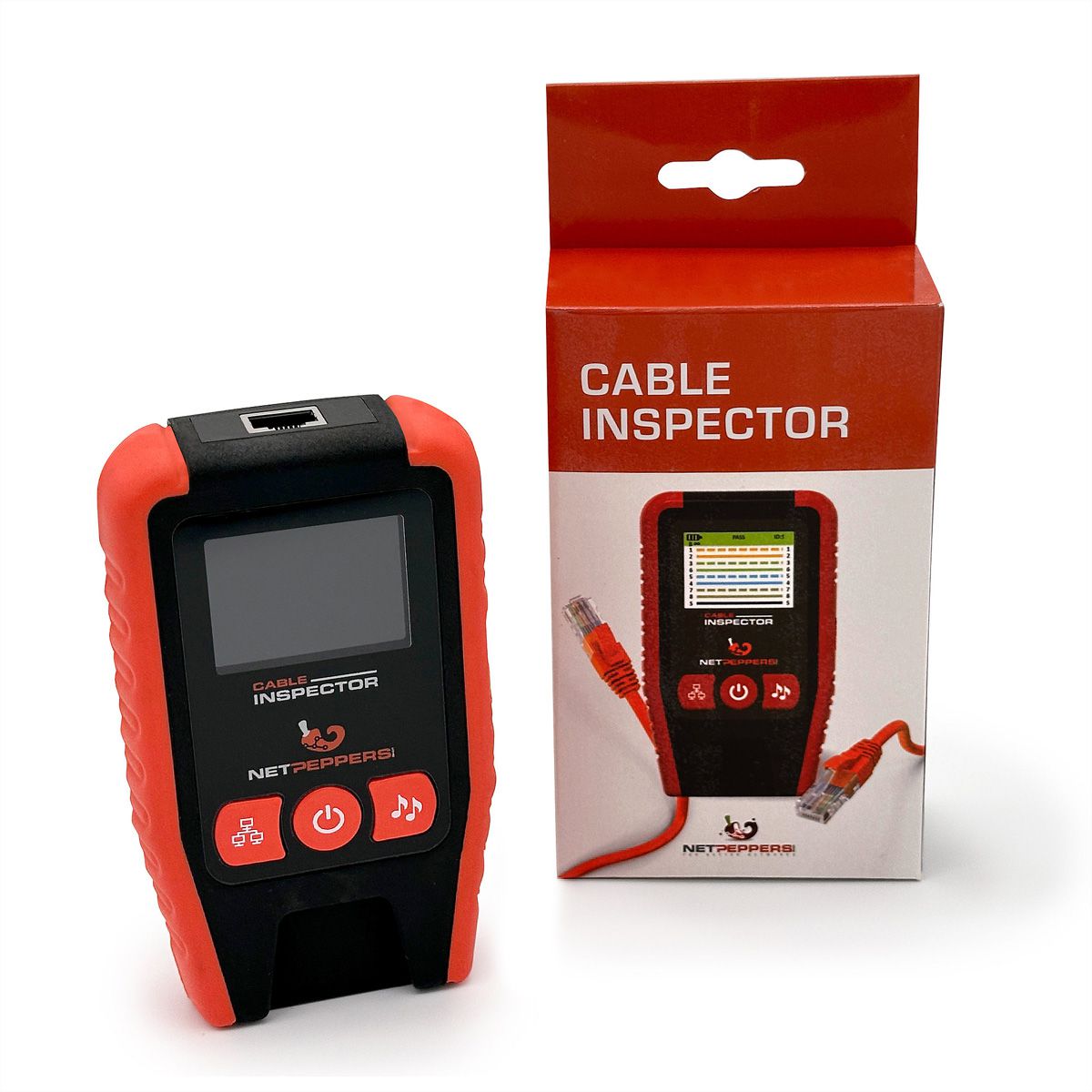 NetPeppers Cable Inspector, wiederaufladbarer Kabeltester