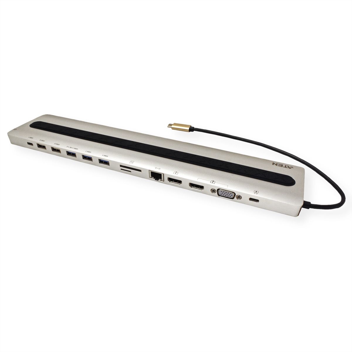 ATEN UH3237 USB-C Multipoort Dock met Power Passthrough