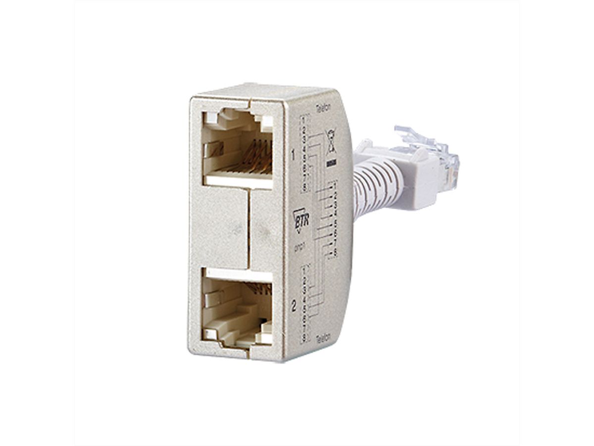 BTR Cable Sharing Adapter pnp1, Telefoon/Telefoon, 2 St.