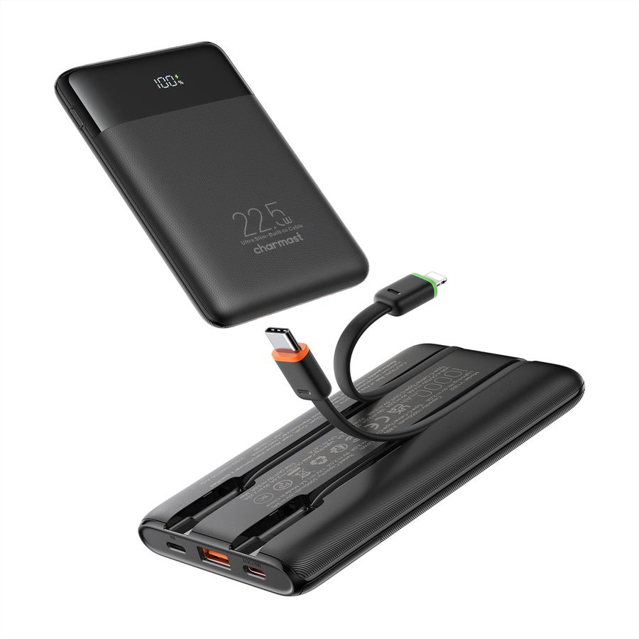 CHARMAST Powerbank W1202 10000mah black