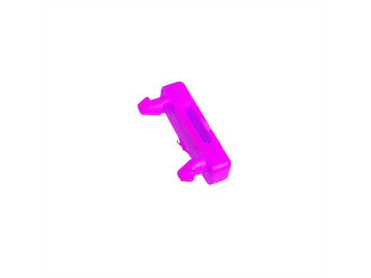 EasyLan DualBoot® LED Markeerclip, 100 stuks, roze