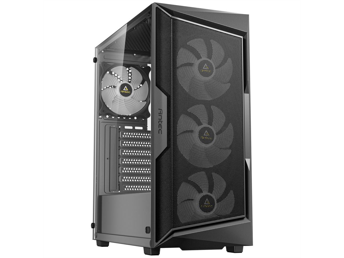 ANTEC AX61 Elite PC case Midi Tower Gaming ATX, black