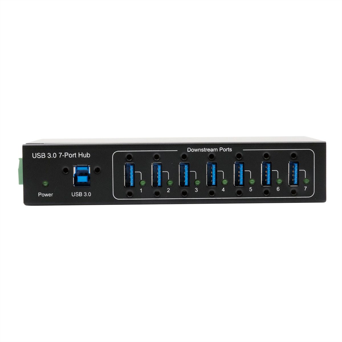 EXSYS EX-11227HMVS 7 Port USB 3.2 Gen 1 Metall HUB VIA VL811+ Chipset