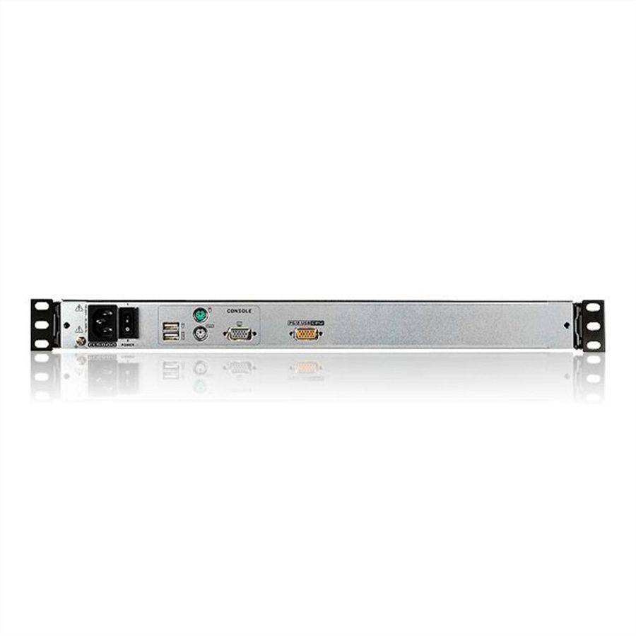 ATEN CL5800N KVM-console, 48 cm LCD, VGA, PS/2-USB, perifere poort, DE-Layout