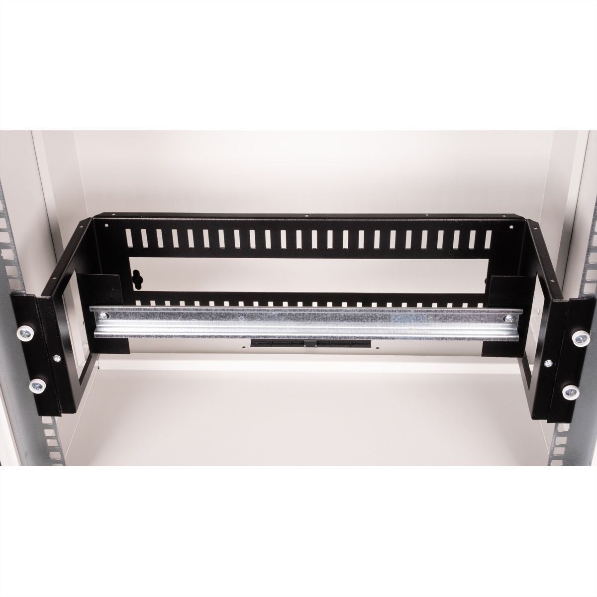 ROLINE 19-inch top-hat rail support 3 U, 133x482x123 HxWxD