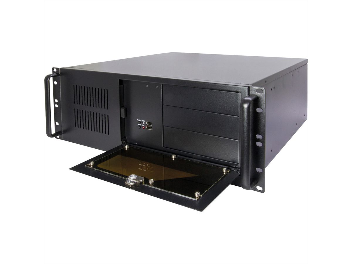 VALUE 19-inch server behuizing STD, zwart, 4HE