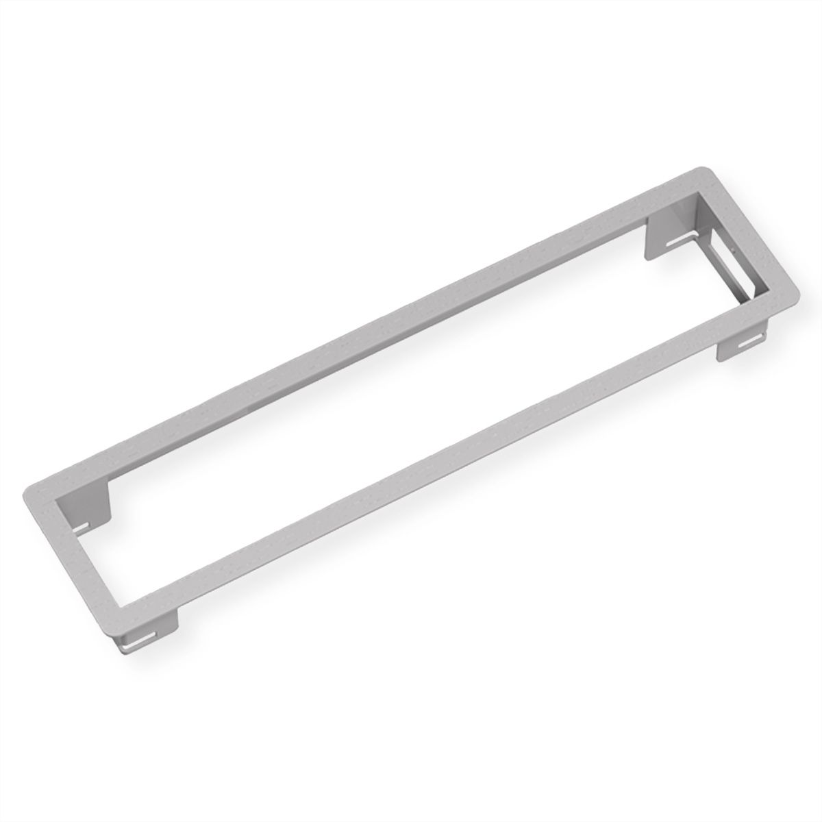 BACHMANN POWER FRAME installation frame medium 4-gang, silver