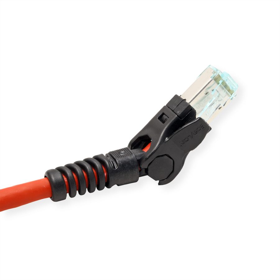 EasyLan VarioBoot patchkabel Cat.6A, S/FTP, rood, 2 m