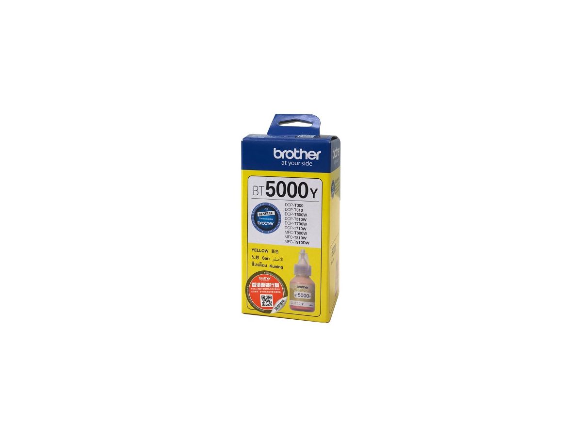 Brother BT5000Y inktcartridge Origineel Extra (Super) hoog rendement Geel