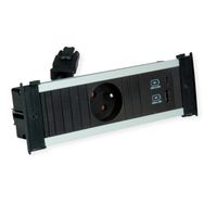 BACHMANN KAPSA S 1xUTE 1xUSB A&C 22W, 0.2m GST18 France