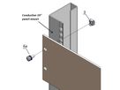 SCHROFF 19" Assembly Kit, T30 Screw With Captive Nomel Washer, M6x16, Washer, Cage Nut, M6, 100 Pieces