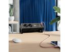 BACHMANN DESK2 2xbeschermend contact USB A&C, USB Lader 22W 0.2m GST18 zwart
