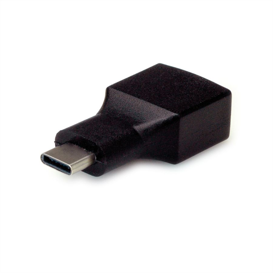 VALUE USB 3.2 Gen 1-adapter, USB Type C - A, M/F, OTG, zwart