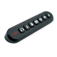 ROLINE USB 3.2 Gen 1 hub, 7-voudig, verwisselbare knoppen, type A-aansluitkabel