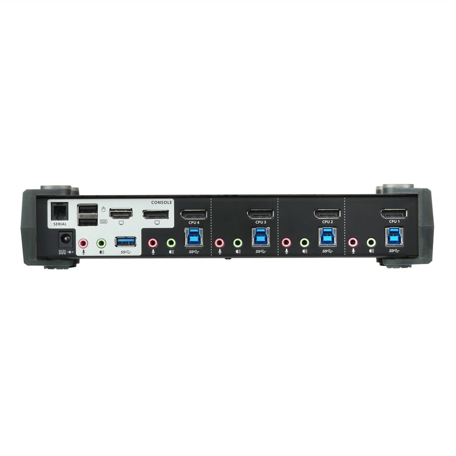 ATEN CS1924M 4-Poorts USB 3.0 4K DisplayPort MST KVM Switch