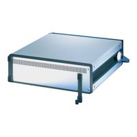 SCHROFF CompacPRO Achtervoet met rubberen inleg, 4 HE