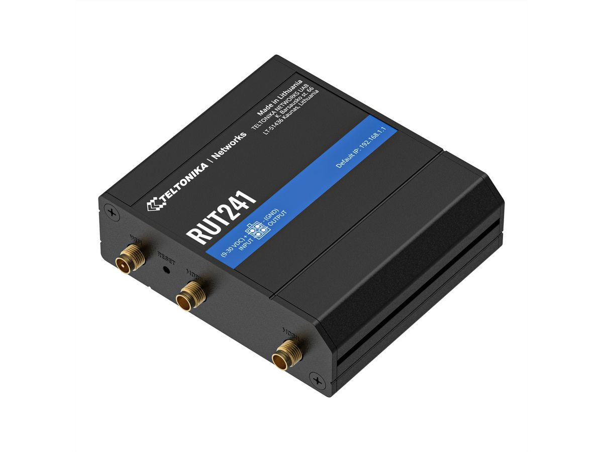 TELTONIKA RUT241 LTE/4G/3G/2G WiFi industriële router MEIG versie